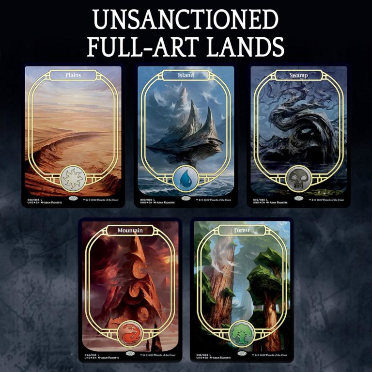 Unsanctioned Fullart Basic Land Card günstig kaufen