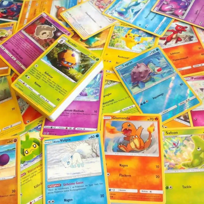 50 Deutsche Pokemon Karten inkl. 1 Holo Karte -Zufällige Auswahl-