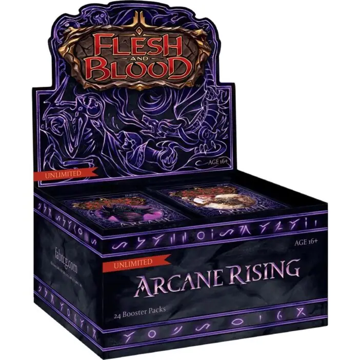 FAB Flesh and Blood Arcane Rising Unlimited Booster Display EN