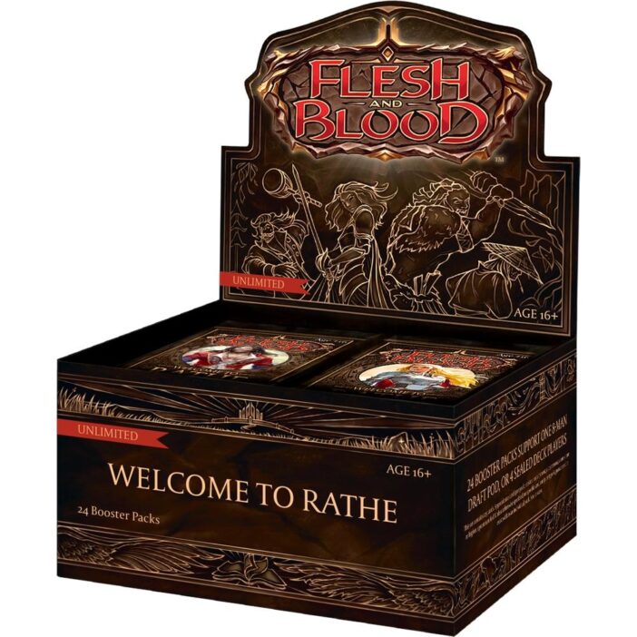 FAB Flesh and Blood Welcome to Rathe Unlimited Booster Display EN