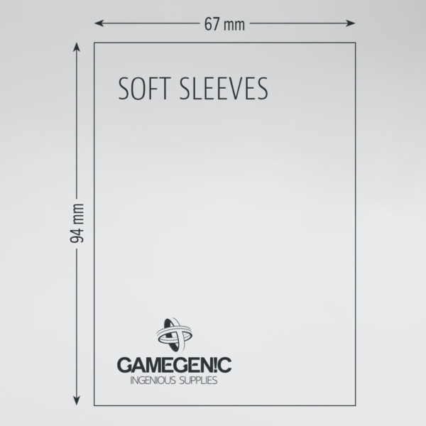 Gamegenic Soft Sleeves 100
