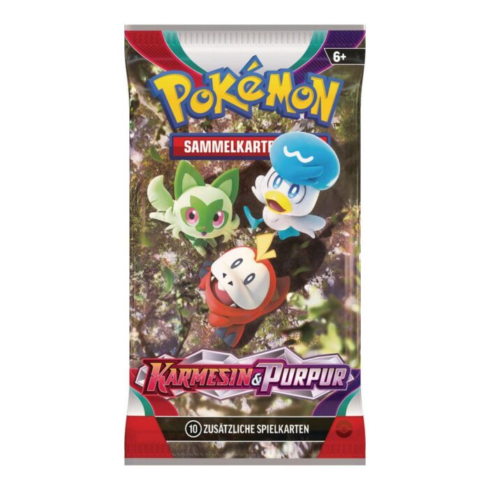 Pokémon Karmesin & Purpur Booster DE