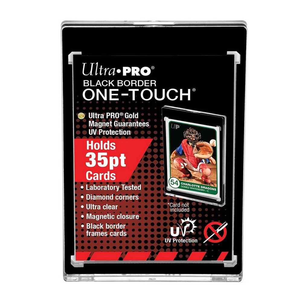 Ultra Pro One-Touch Magnetic Holder UV Black Border 35pt