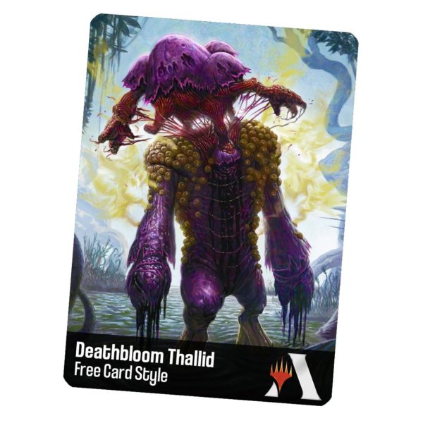 MTG Arena Code Deathbloom Thallid Card Style