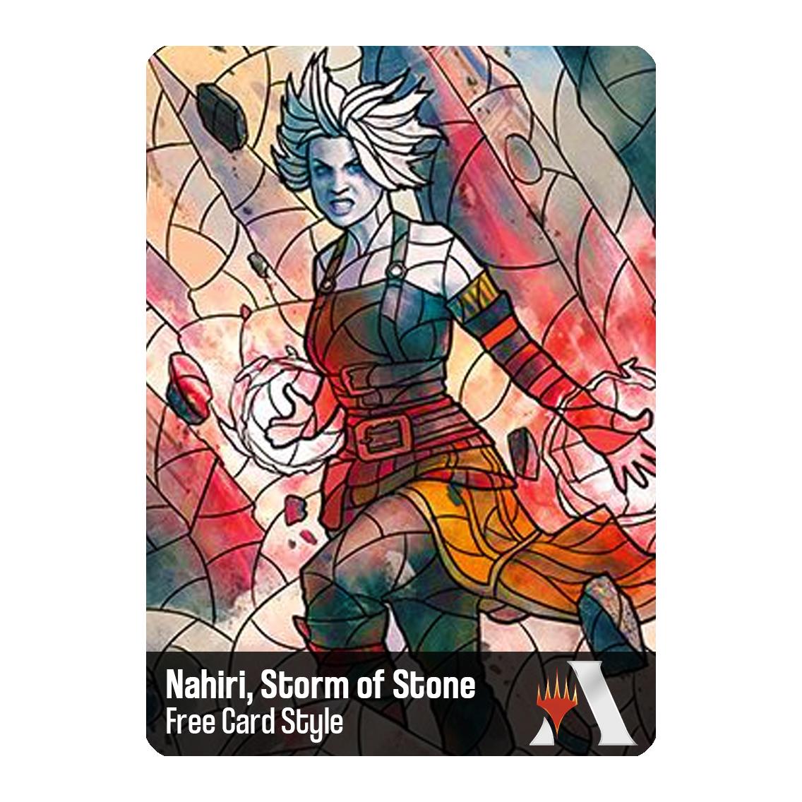 MTG Arena Code Nahiri, Storm of Stone Card Style